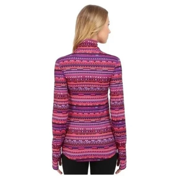 Nike Pro Dri-Fit Half Zip Pullover Lightweight Jacket Purple Pink - Picture 4 of 14